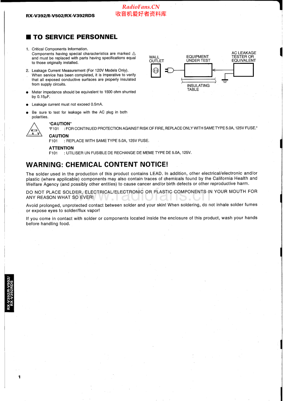 Yamaha-RXV392-avr-sm(1) 维修电路原理图.pdf_第2页