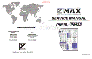 Yorkville-PM16-mix-sm 维修电路原理图.pdf