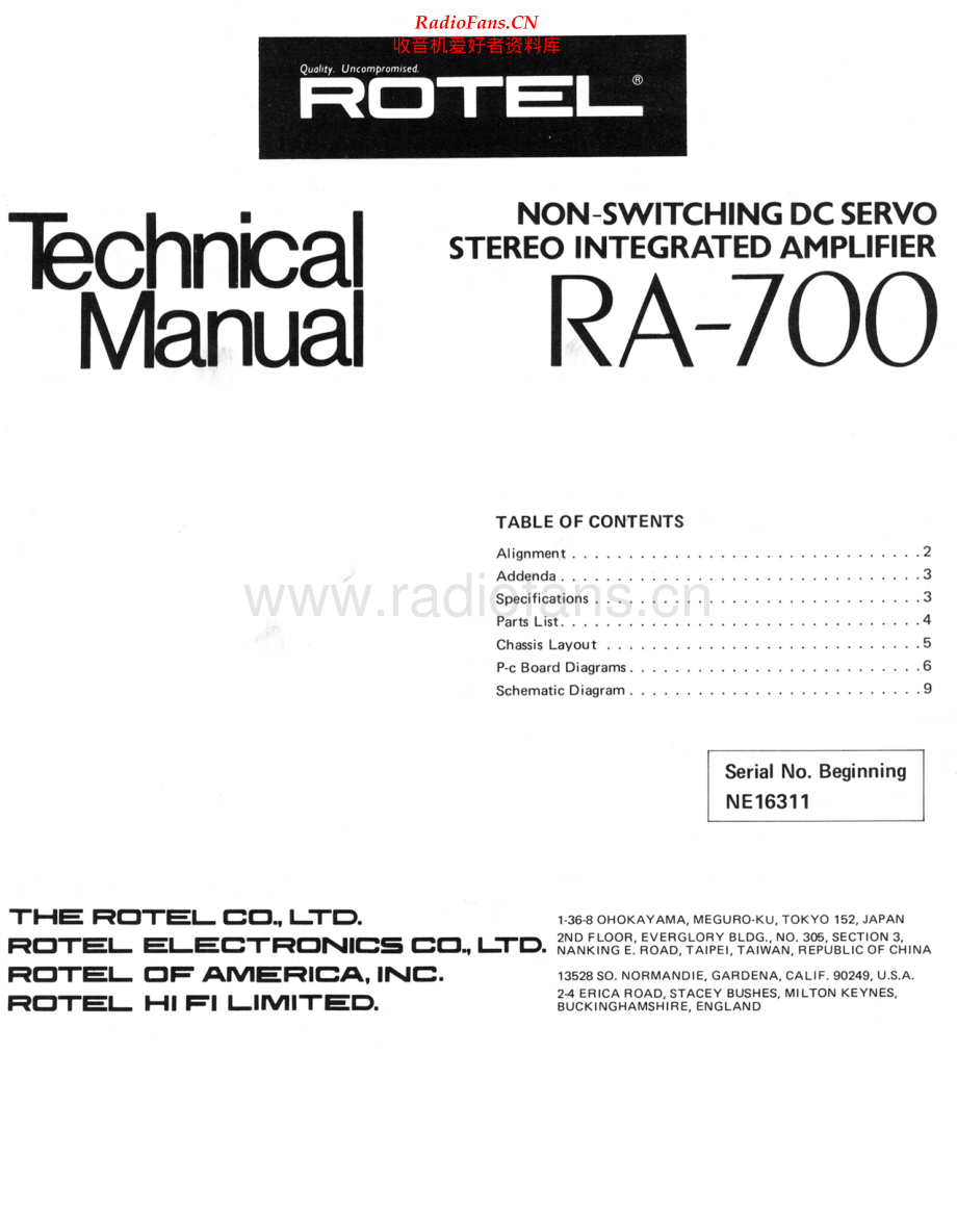 Rotel-RA700-int-sm 维修电路原理图.pdf_第1页