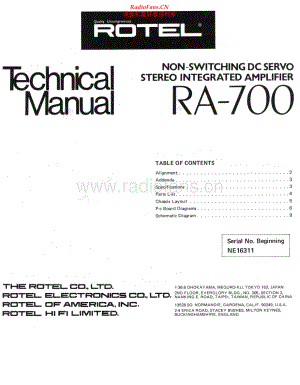 Rotel-RA700-int-sm 维修电路原理图.pdf