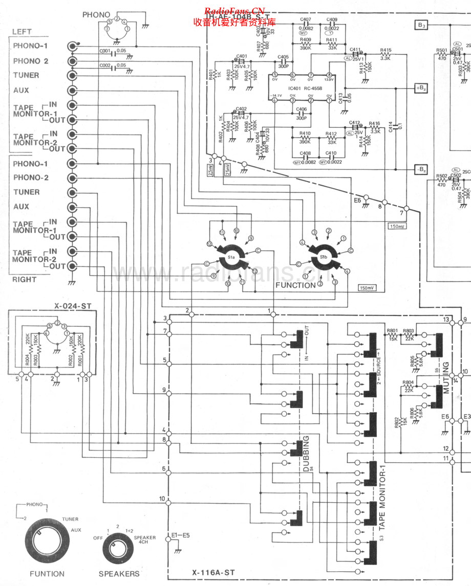 Rotel-RA412-int-sm 维修电路原理图.pdf_第2页