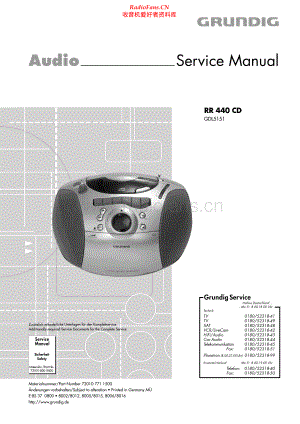 Grundig-RR440CD-tr-sm维修电路原理图.pdf