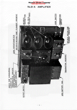 WesternElectric-8A-pwr-sch 维修电路原理图.pdf