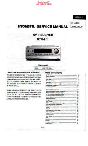 Integra-DTR9_1-avr-sm 维修电路原理图.pdf