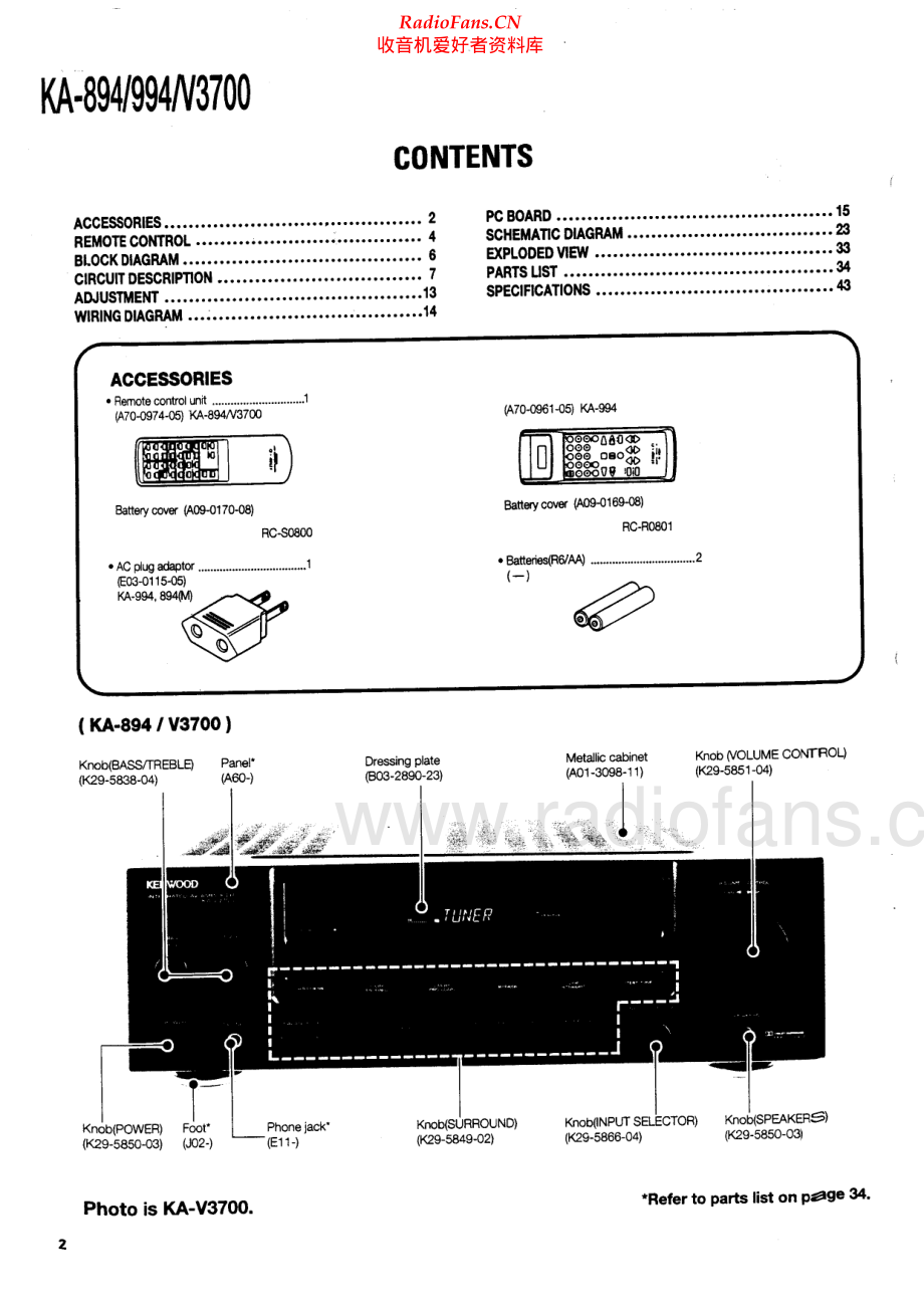 Kenwood-V3700-int-sm 维修电路原理图.pdf_第2页