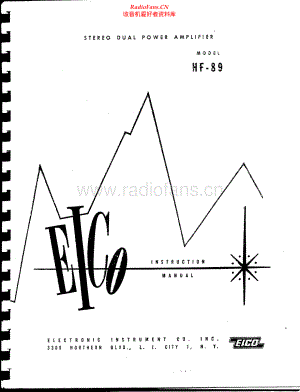 Eico-HF89-pwr-sm维修电路原理图.pdf