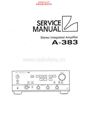 Luxman-A383-int-sm 维修电路原理图.pdf