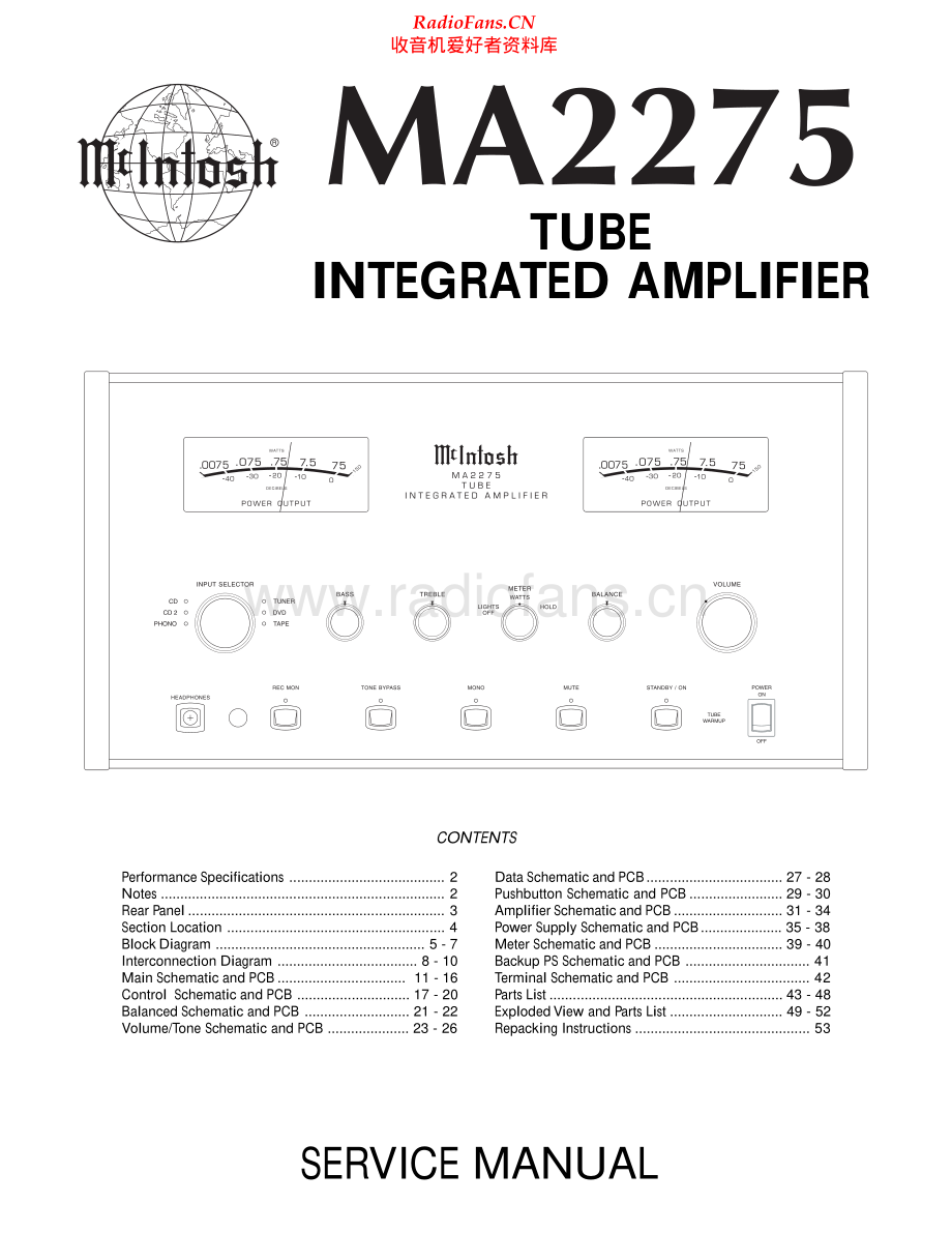 McIntosh-MA2275-int-sm 维修电路原理图.pdf_第1页
