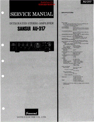 Sansui-AU317-int-sm 维修电路原理图.pdf