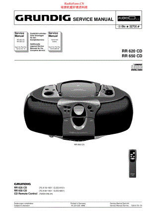 Grundig-RR620CD-tr-sm维修电路原理图.pdf