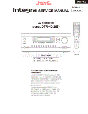 Integra-DTR40_2-avr-sm 维修电路原理图.pdf