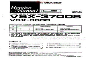 Pioneer-VSX3600-avr-sm 维修电路原理图.pdf