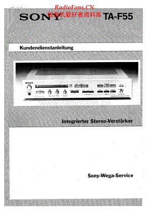 Sony-TAF55-int-sm-de 维修电路原理图.pdf