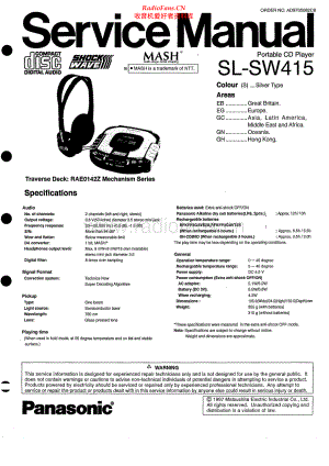 Technics-SLSW415-dm-sm(1) 维修电路原理图.pdf