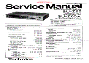 Technics-SUZ65-int-sch 维修电路原理图.pdf