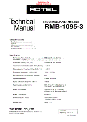 Rotel-RMB1095_3-pwr-sm 维修电路原理图.pdf