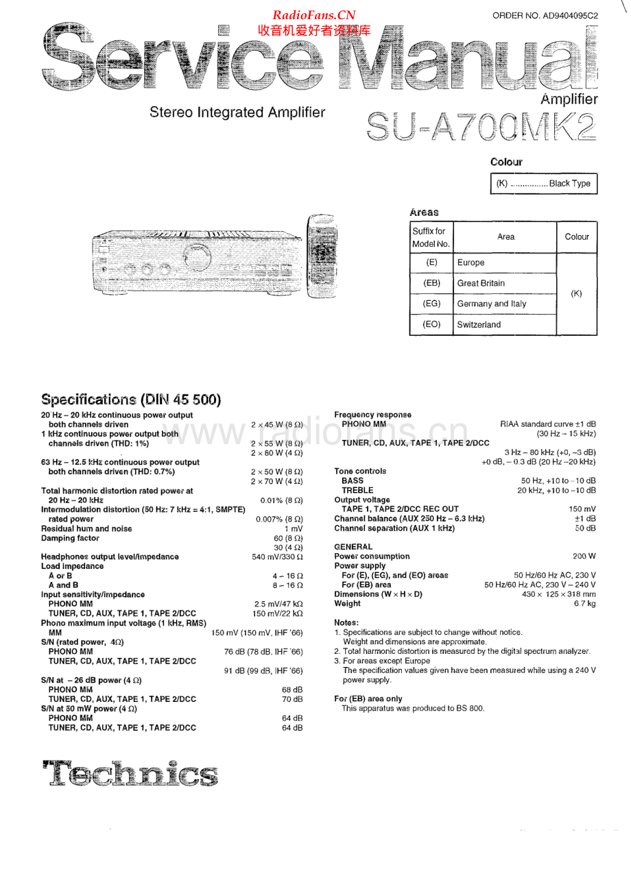 Technics-SUA700MK2-int-sm(1) 维修电路原理图.pdf_第1页