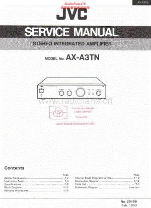 JVC-AXA3TN-int-sm 维修电路原理图.pdf