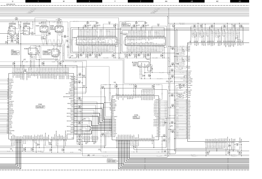 Kenwood-DVR9030-avr-sch 维修电路原理图.pdf_第3页