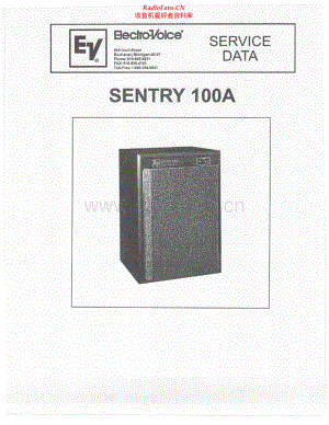 ElectroVoice-Sentry100A-spk-sm维修电路原理图.pdf
