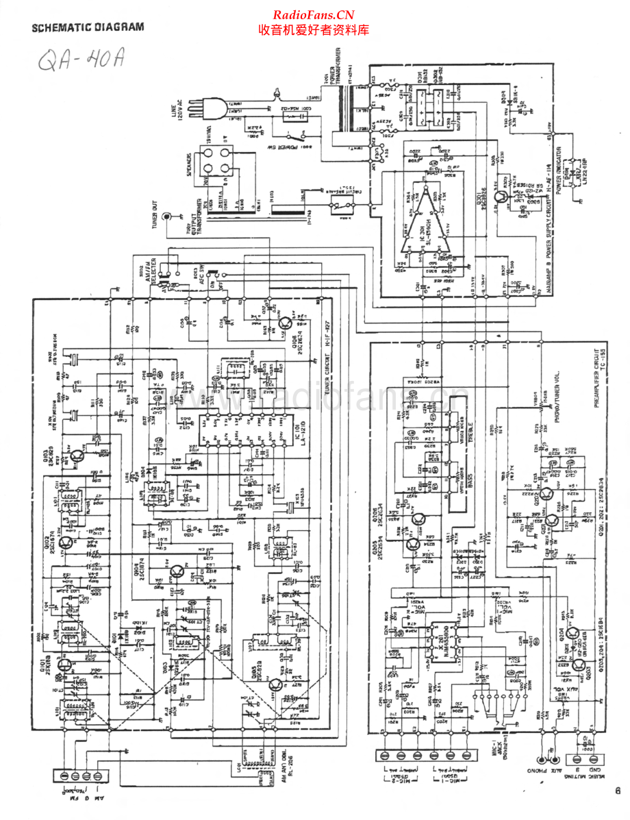 Rotel-QA40A-pa-sch 维修电路原理图.pdf_第2页