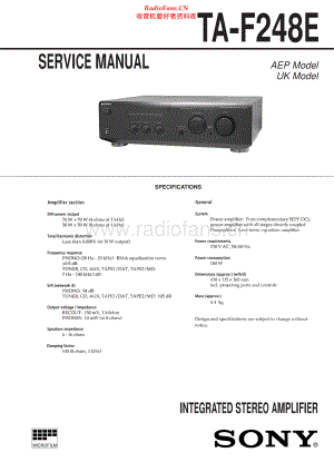 Sony-TAF248E-int-sm 维修电路原理图.pdf