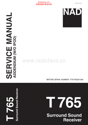 NAD-T765-avr-sma 维修电路原理图.pdf