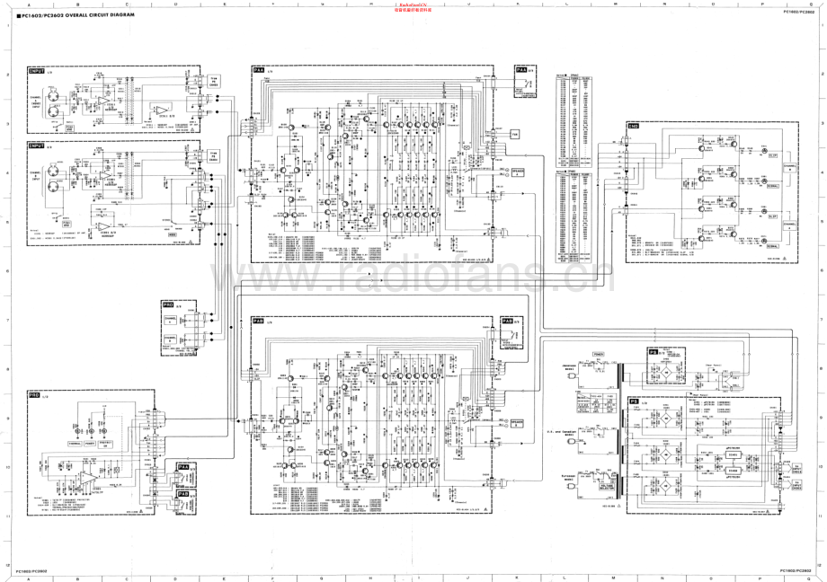 Yamaha-PC2602-pwr-sch 维修电路原理图.pdf_第1页