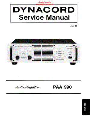 Dynacord-PAA990_pwr-sm维修电路原理图.pdf