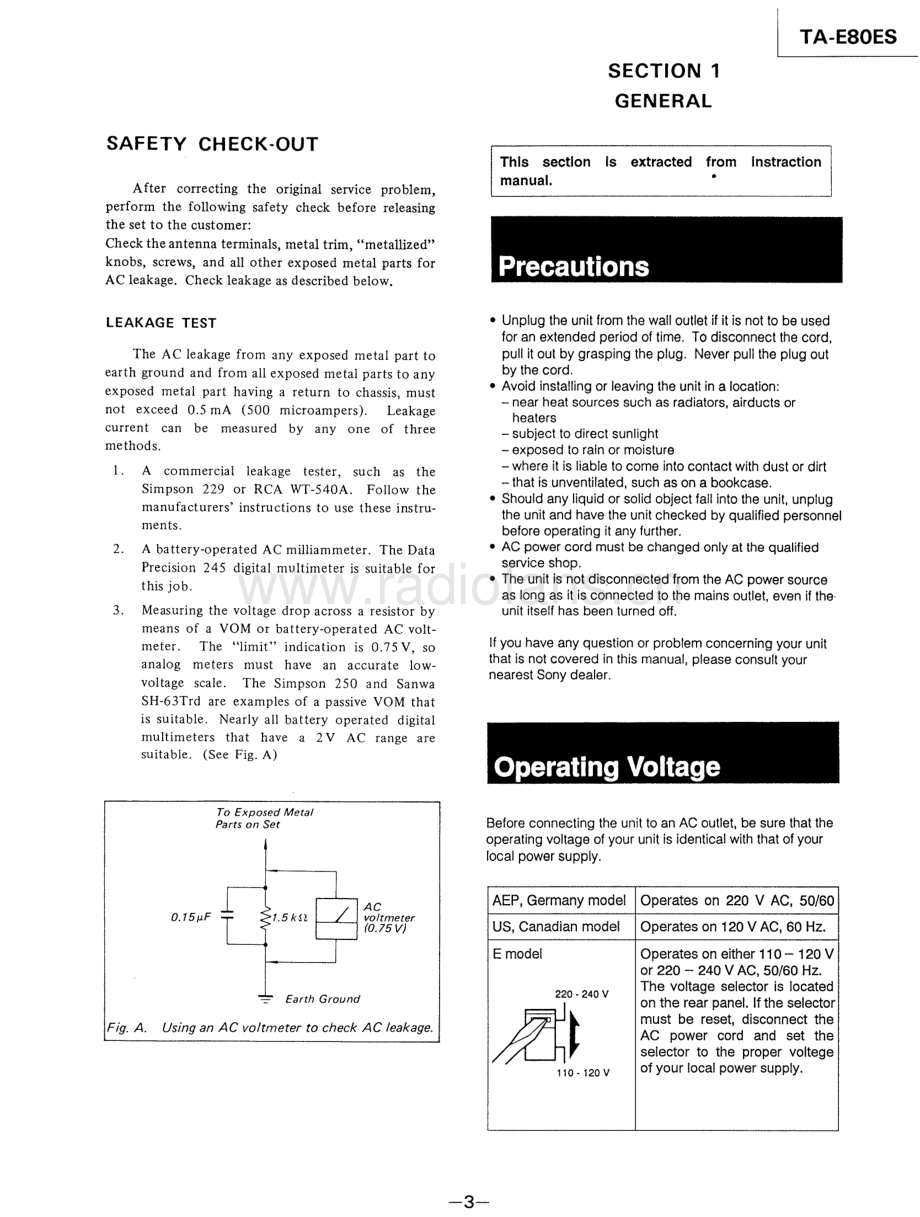 Sony-TAE80ES-pre-sm 维修电路原理图.pdf_第3页