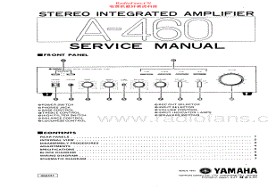 Yamaha-A460-int-sm(1) 维修电路原理图.pdf