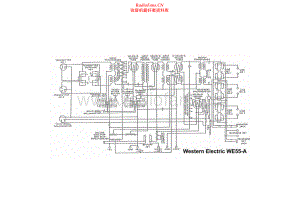 WesternElectric-WE55A-amp-sch 维修电路原理图.pdf