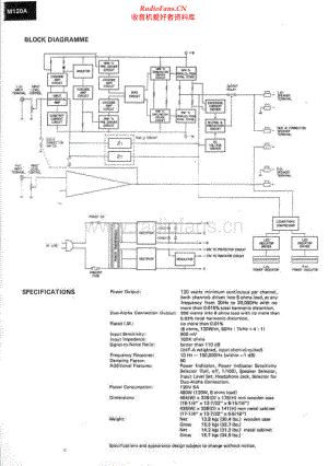Luxman-M120A-pwr-sch 维修电路原理图.pdf