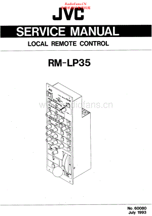 JVC-RMLP35-lrc-sm 维修电路原理图.pdf