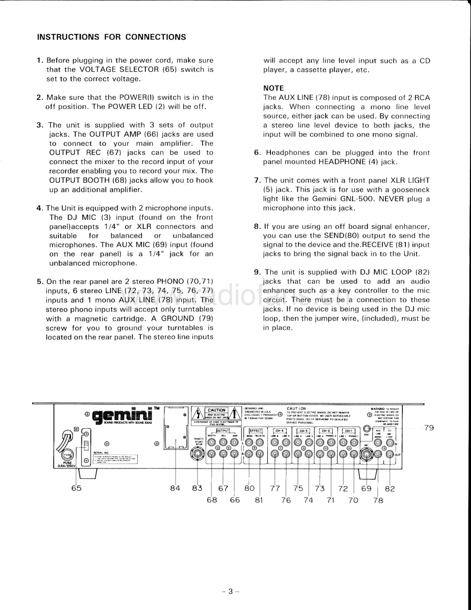 Gemini-PS924-mix-sm维修电路原理图.pdf_第3页