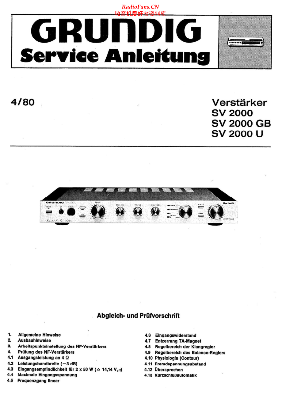 Grundig-SV2000U-int-sm维修电路原理图.pdf_第1页