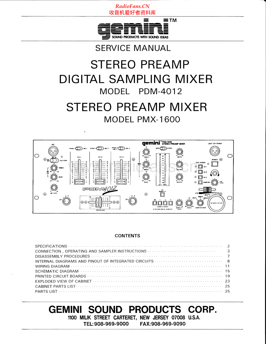 Gemini-PDM4012-mix-sm维修电路原理图.pdf_第1页