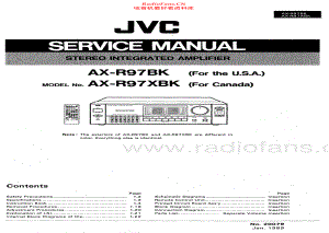 JVC-AXR97XBK-int-sm 维修电路原理图.pdf