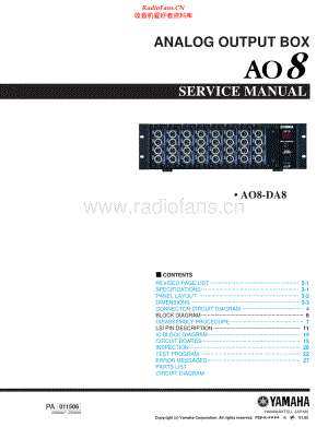 Yamaha-AO8-aob-sm(1) 维修电路原理图.pdf