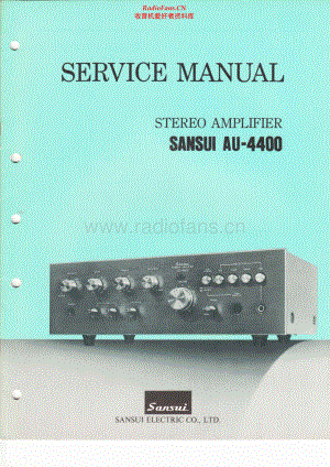 Sansui-AU4400-int-sm 维修电路原理图.pdf