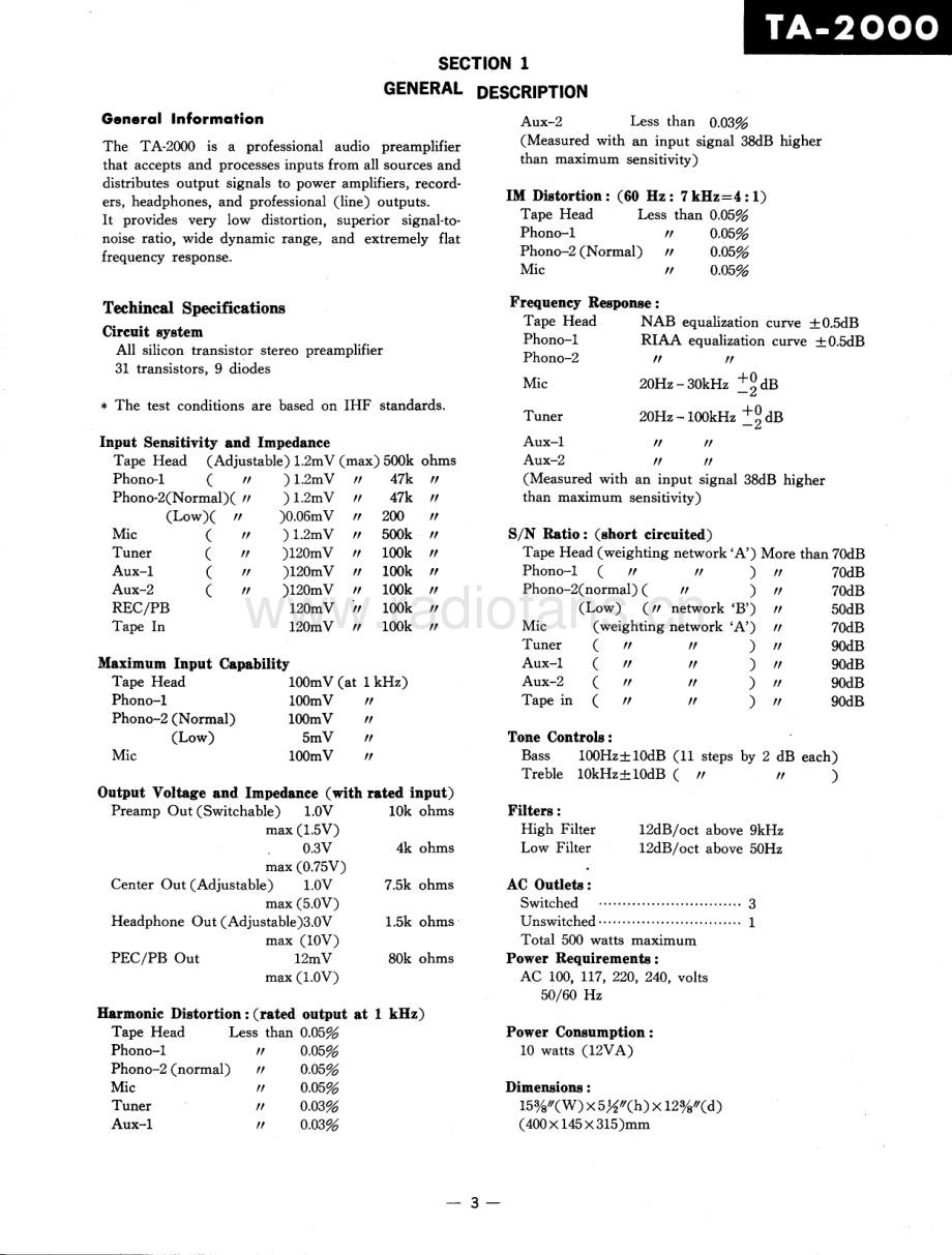 Sony-TA2000-int-sm 维修电路原理图.pdf_第3页