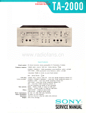 Sony-TA2000-int-sm 维修电路原理图.pdf