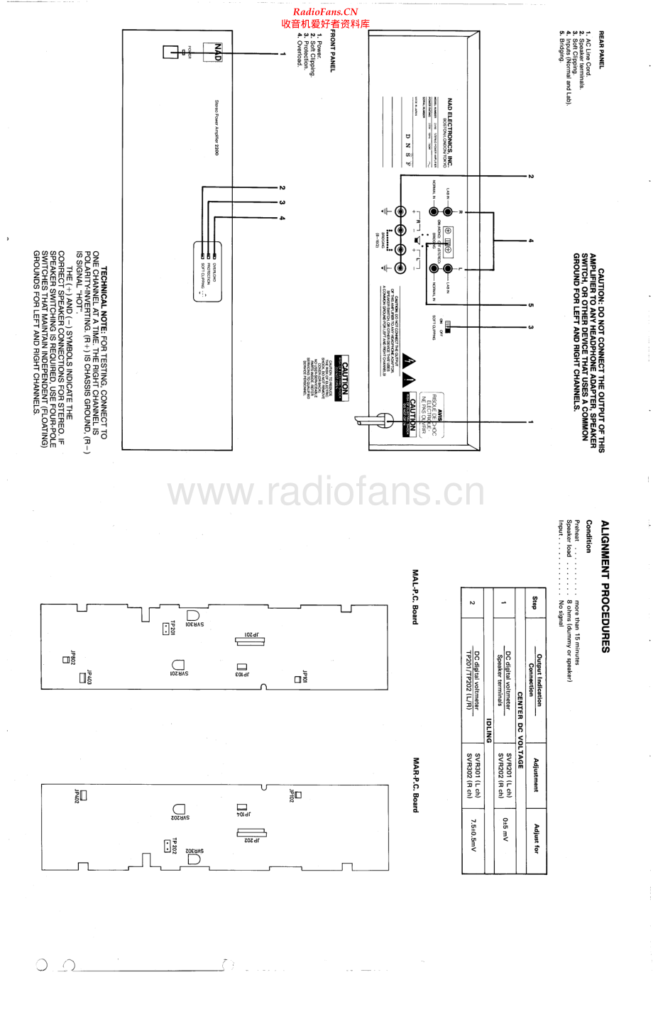 NAD-2200-pwr-sm 维修电路原理图.pdf_第2页