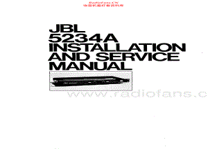 JBL-5234A-xo-sm 维修电路原理图.pdf