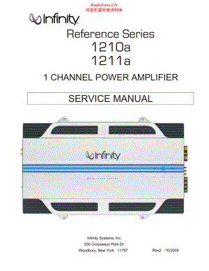 Infinity-1211A-pwr-sm 维修电路原理图.pdf