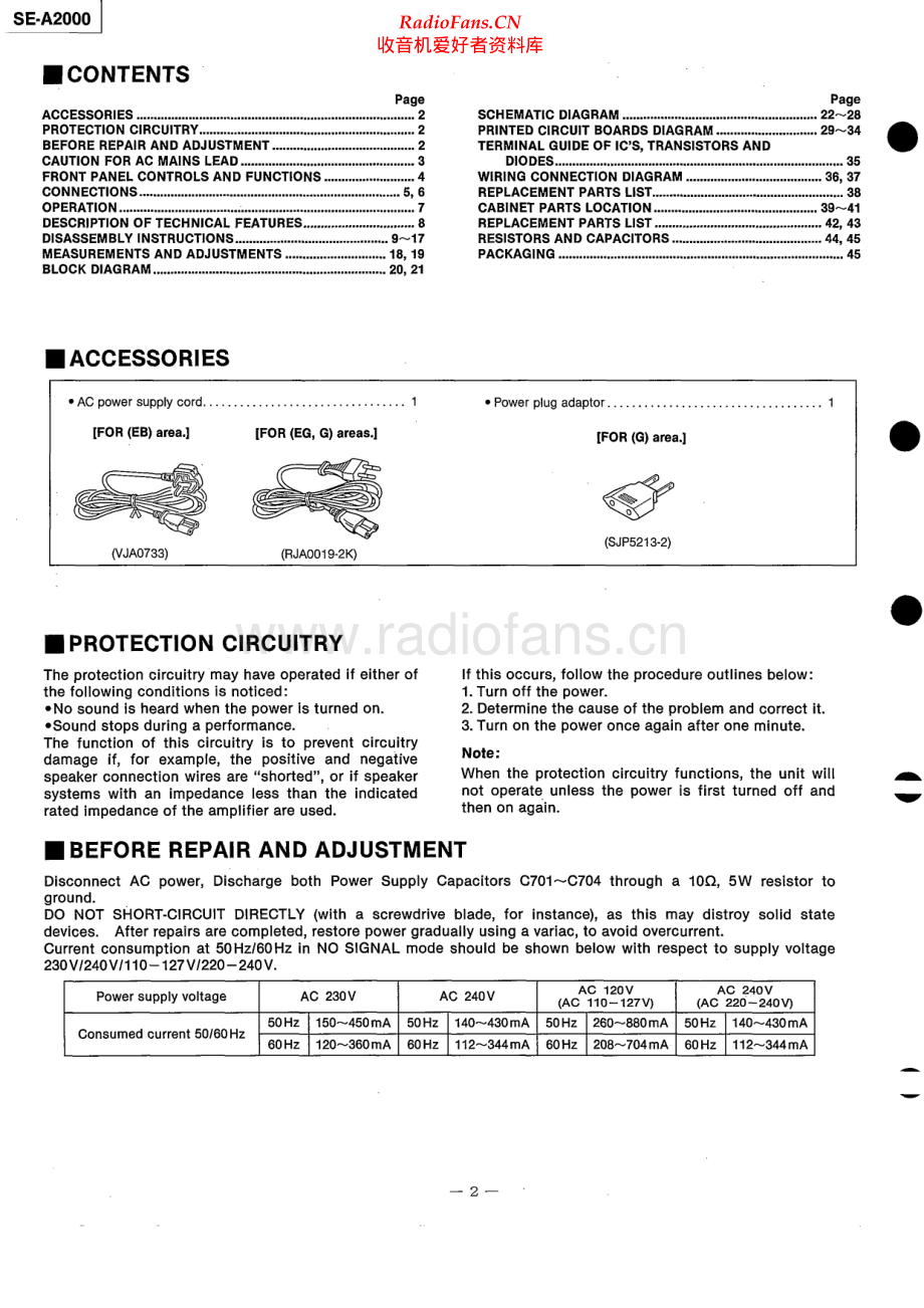 Technics-SEA2000-pwr-sm 维修电路原理图.pdf_第2页