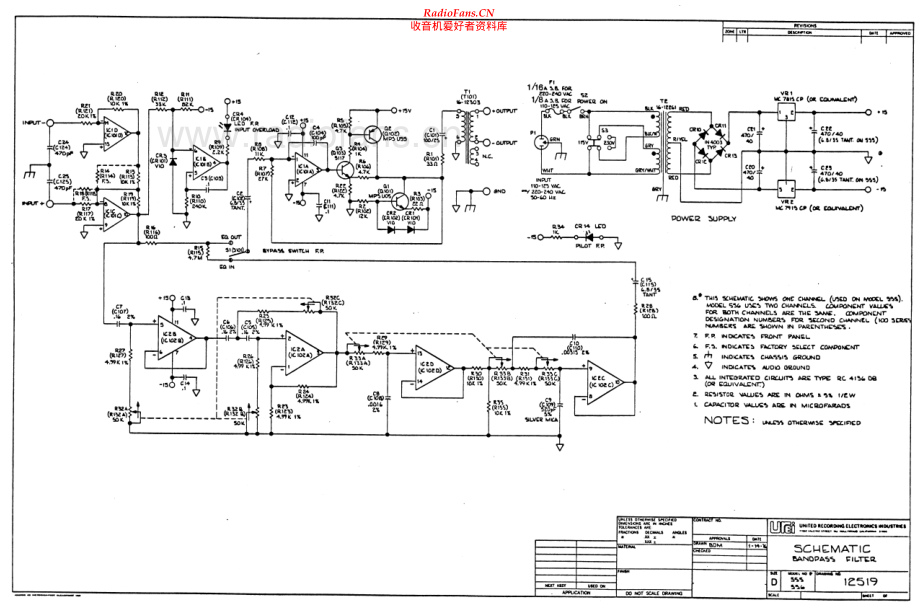 JBL-556-bf-sch 维修电路原理图.pdf_第1页
