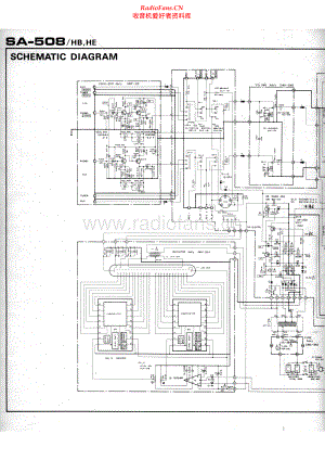 Pioneer-SA508-int-sch 维修电路原理图.pdf