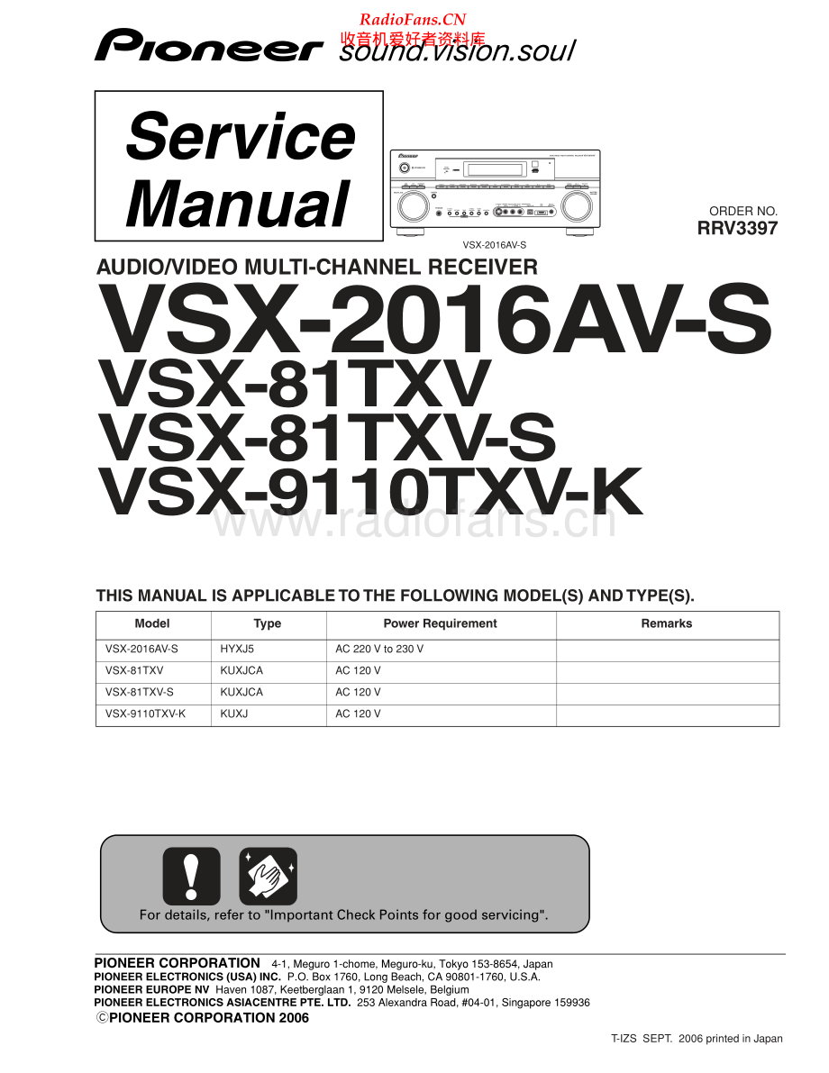 Pioneer-VSX2016AVS-avr-sm 维修电路原理图.pdf_第1页