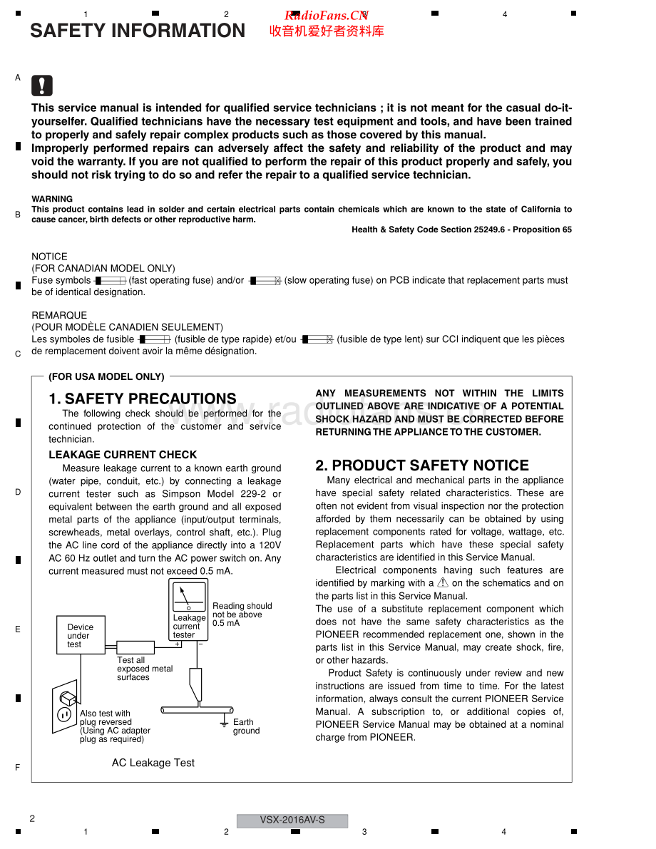 Pioneer-VSX2016AVS-avr-sm 维修电路原理图.pdf_第2页